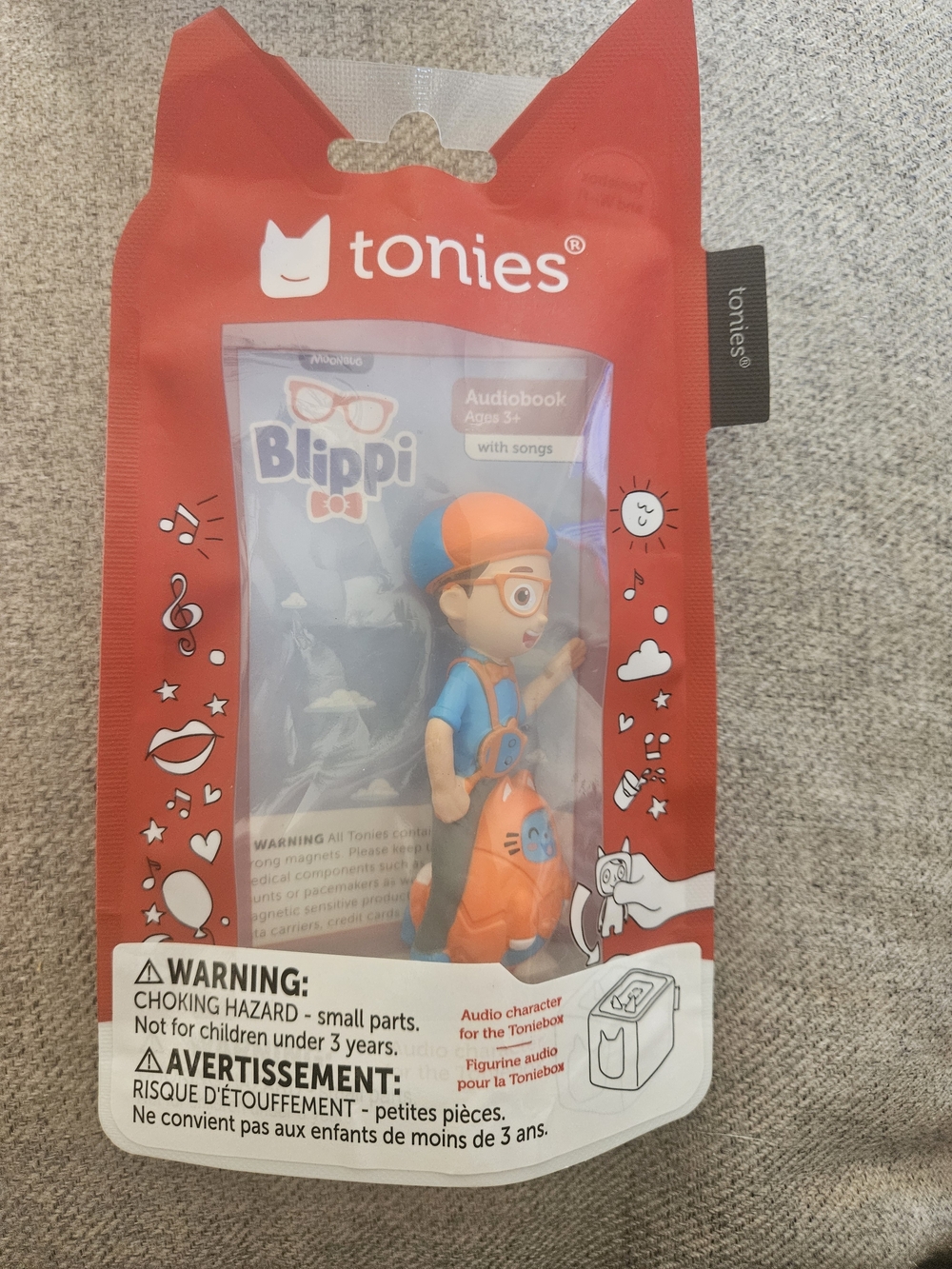 Blippi Tonie Audio Character – New in Package